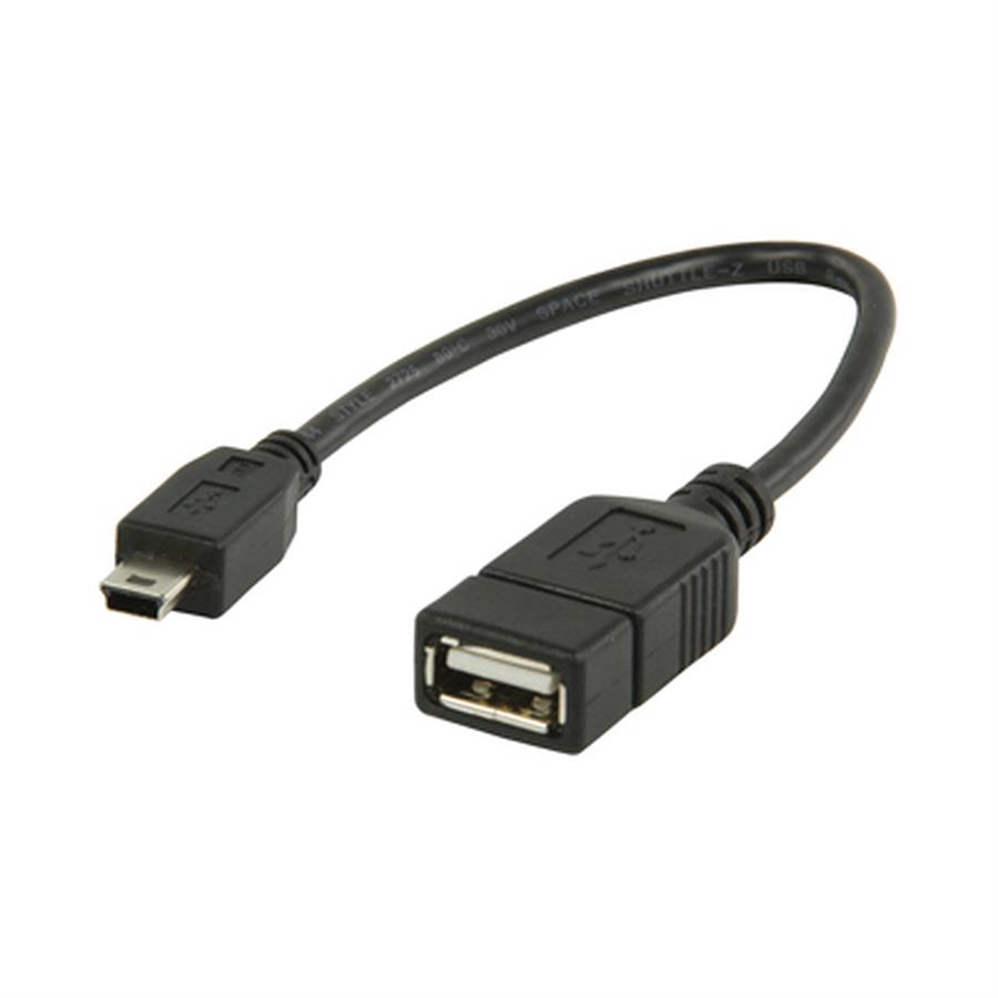 Adaptador Usb Hembra Mini Usb Macho Otg