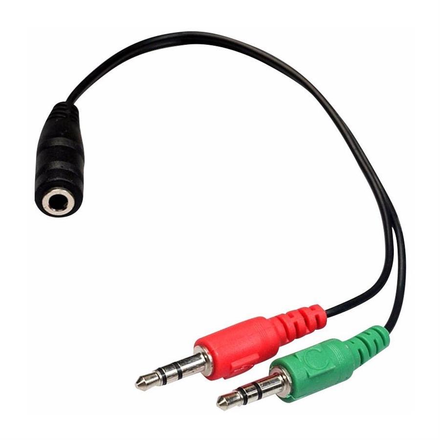 Adaptador Audio Plug A 2 Plug Hembra