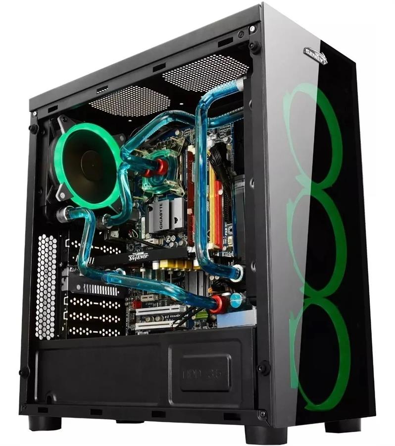 Gabinete Sentey K20 Rgb Vidrio