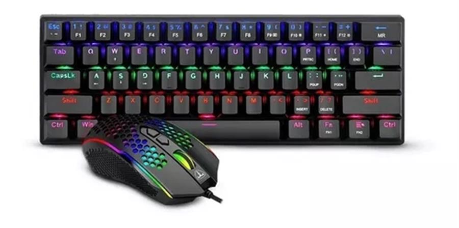 Teclado Mecanico + Mouse  T-Dagger Main Force Negro Tgs008