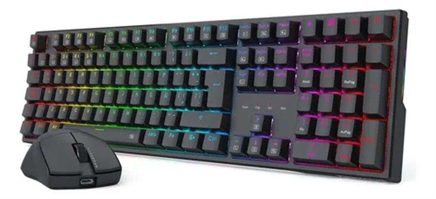 Teclado Mecanico + Mouse Redragon S146 (TEC K668 Full Size + Mouse 72