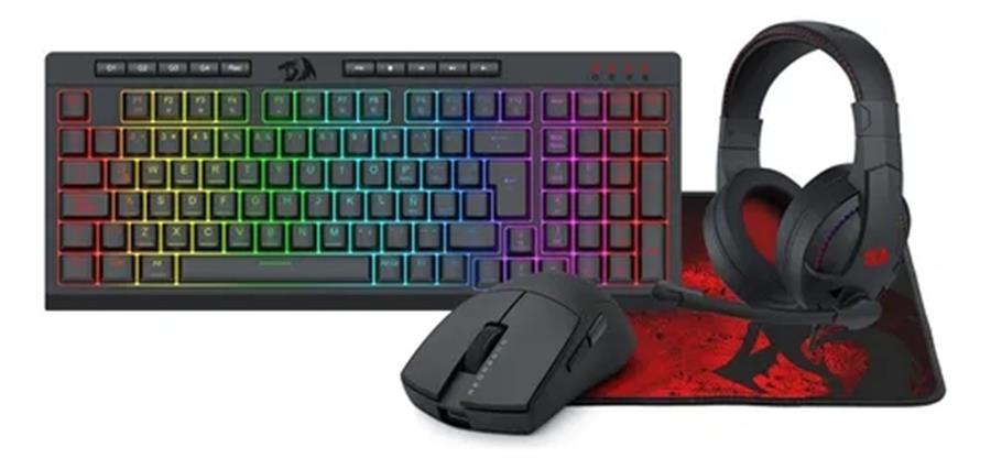 Teclado + Combo Redragon S147-Sp (K515RGB/M724+H211+P016)