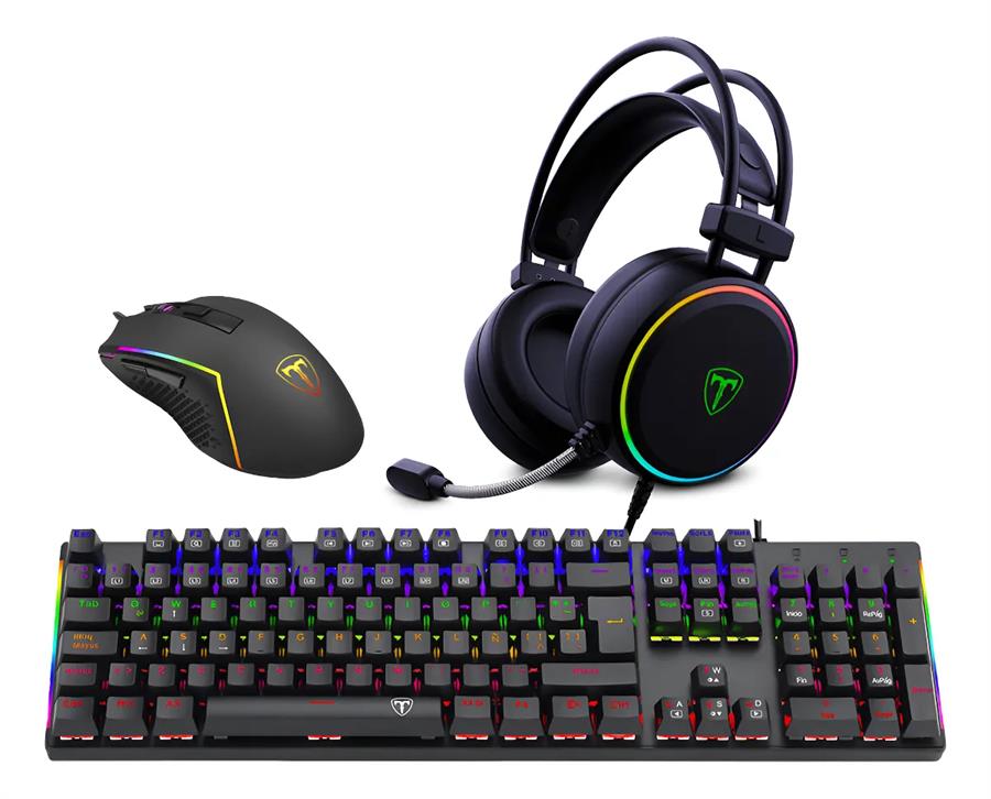 Teclado + Combo T-Dagger T-Tgs009 Mouse/Teclado/Auric