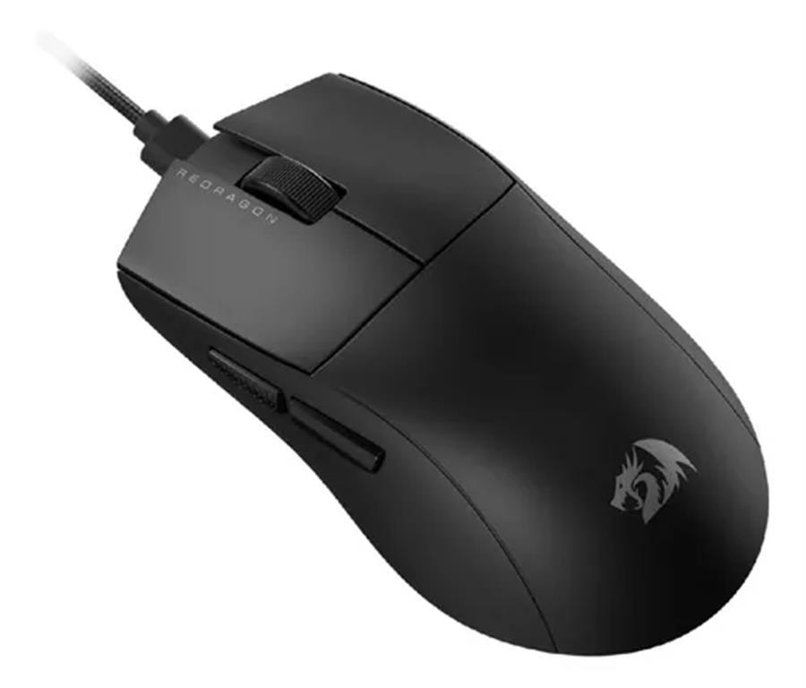 Mouse Redragon K1ng 1k M724 Negro 12400dpi (CABLE)