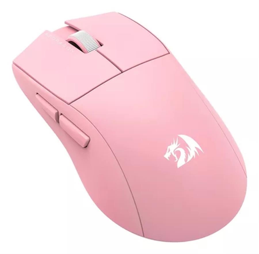 Mouse redragon k1ng pro m916p 1k rosa 26000dpi (inalam)