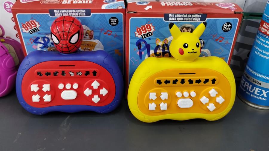 Consola Pop it De Baile Electronica (MODELOS Varios)