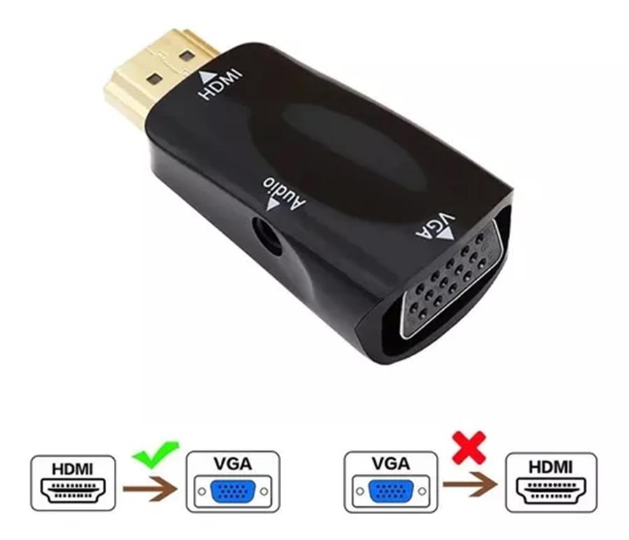 Adaptador Hdmi A Vga Intco 09.031ac