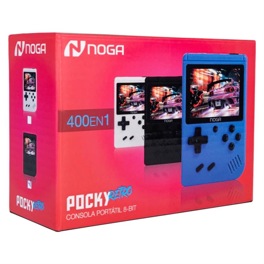 Consola Noga Pocky R8 Retro  Negro