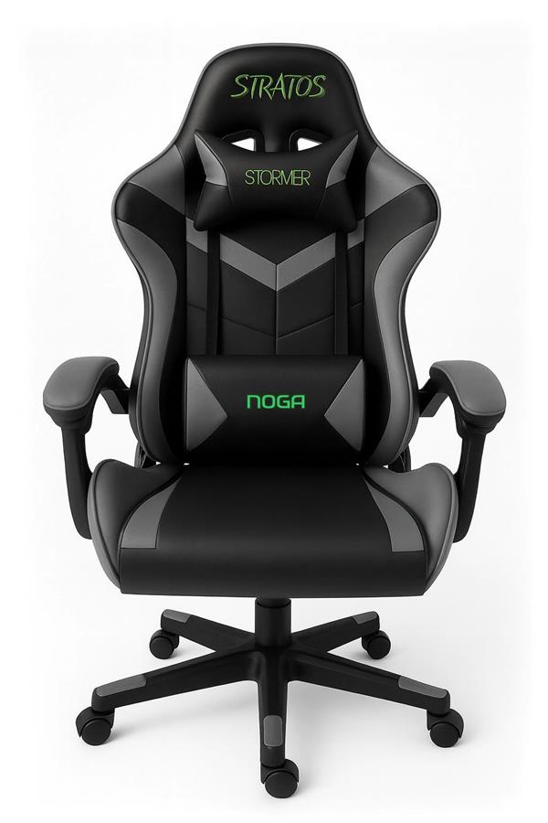 Silla Gamer Noga Stratos (NEGRA)