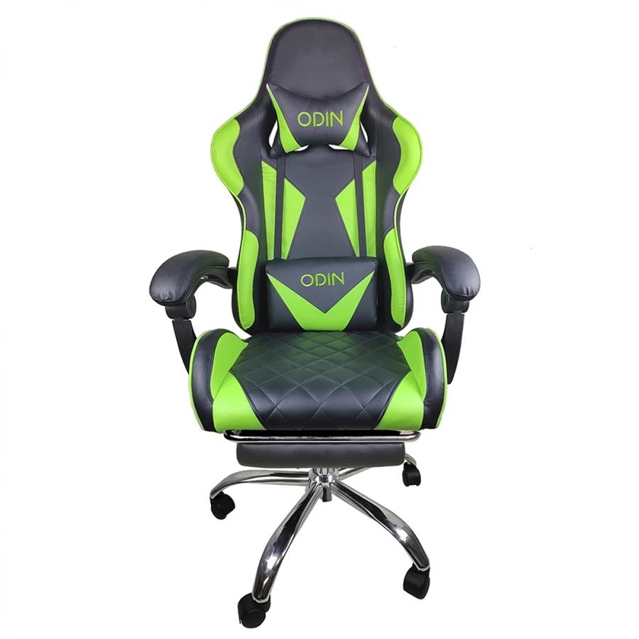 Silla gamer empoli odin emg-g01 negro/verde