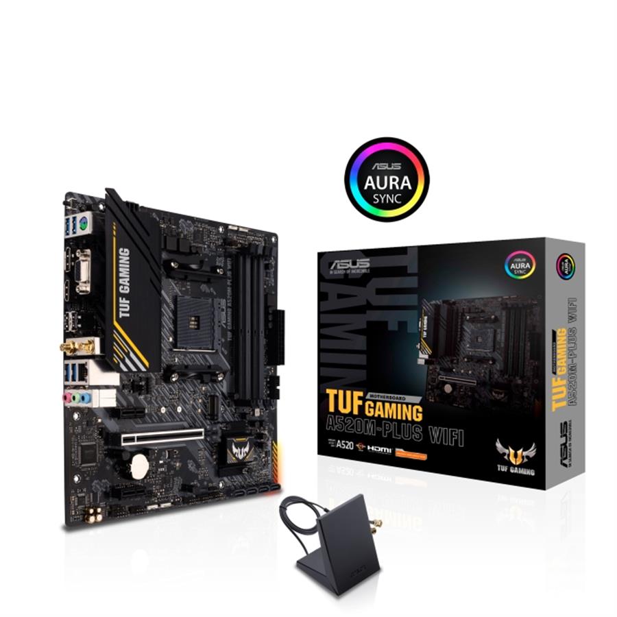 Motherboard Socket Am4 A520m Plus Wifi Tuf Asus