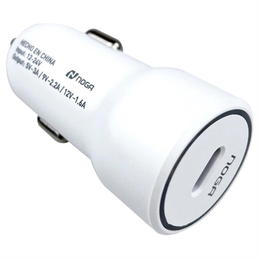 Cargador Celular Auto Noga Car Usb 21  3a (SIN Cable Usb C-C)