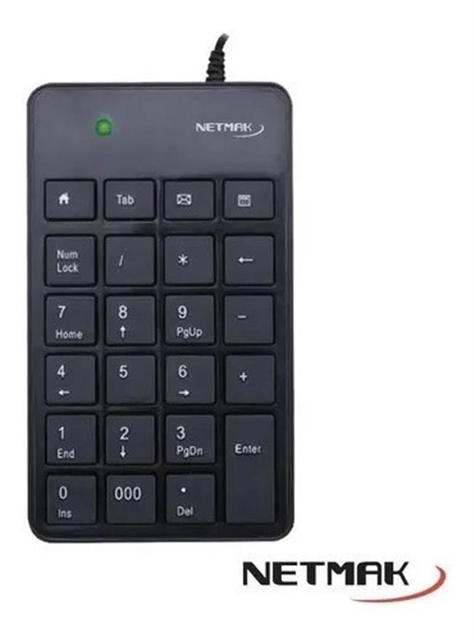 Teclado Numerico Netmak Kb250