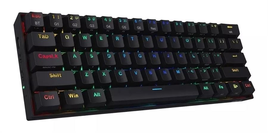 Teclado Mecanico Redragon Draconic K530 Pro Negro Rgb - 2.4