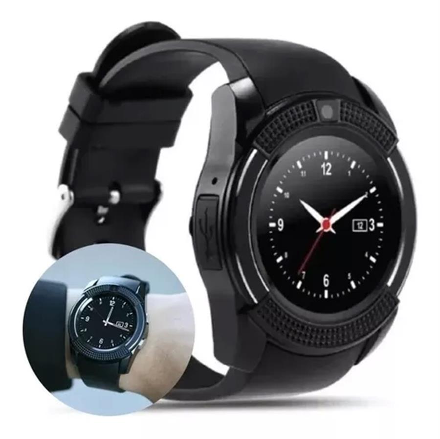 Reloj Smart Kanji  Smw 002  Negro