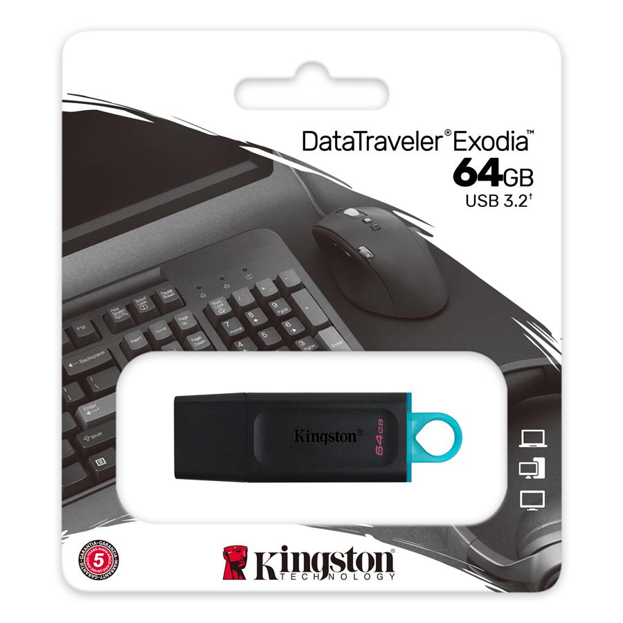 Pen Drive Kingston 64Gb Datatraveler Exodia