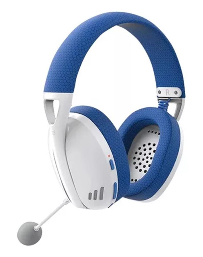 Auricular Pc/Ps4 Redragon Ire Pro Blanco/Azul H848 (INAL+BT)