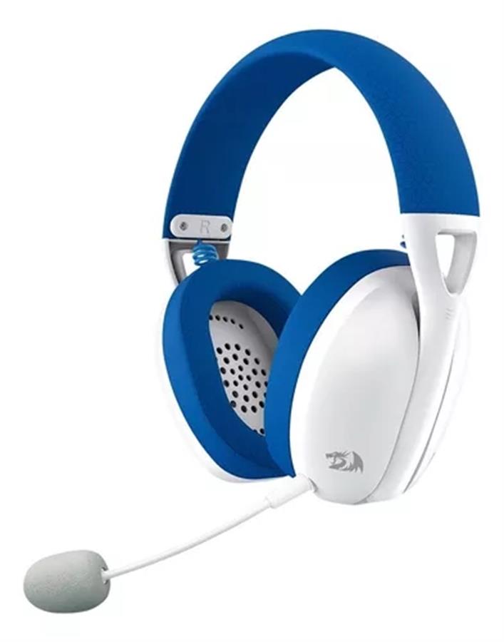 Auricular Pc/Ps4 Redragon Ire Pro Blanco/Azul H848 (INAL+BT)