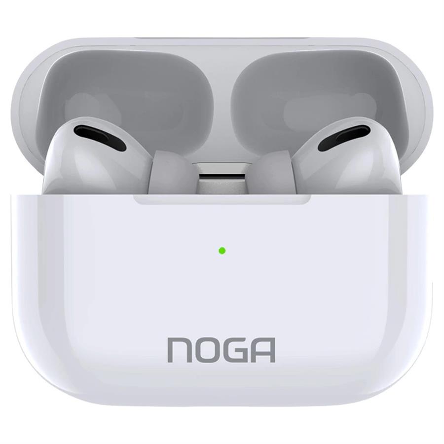 Auricular Bluetooth Noga Twins 51 Blanco